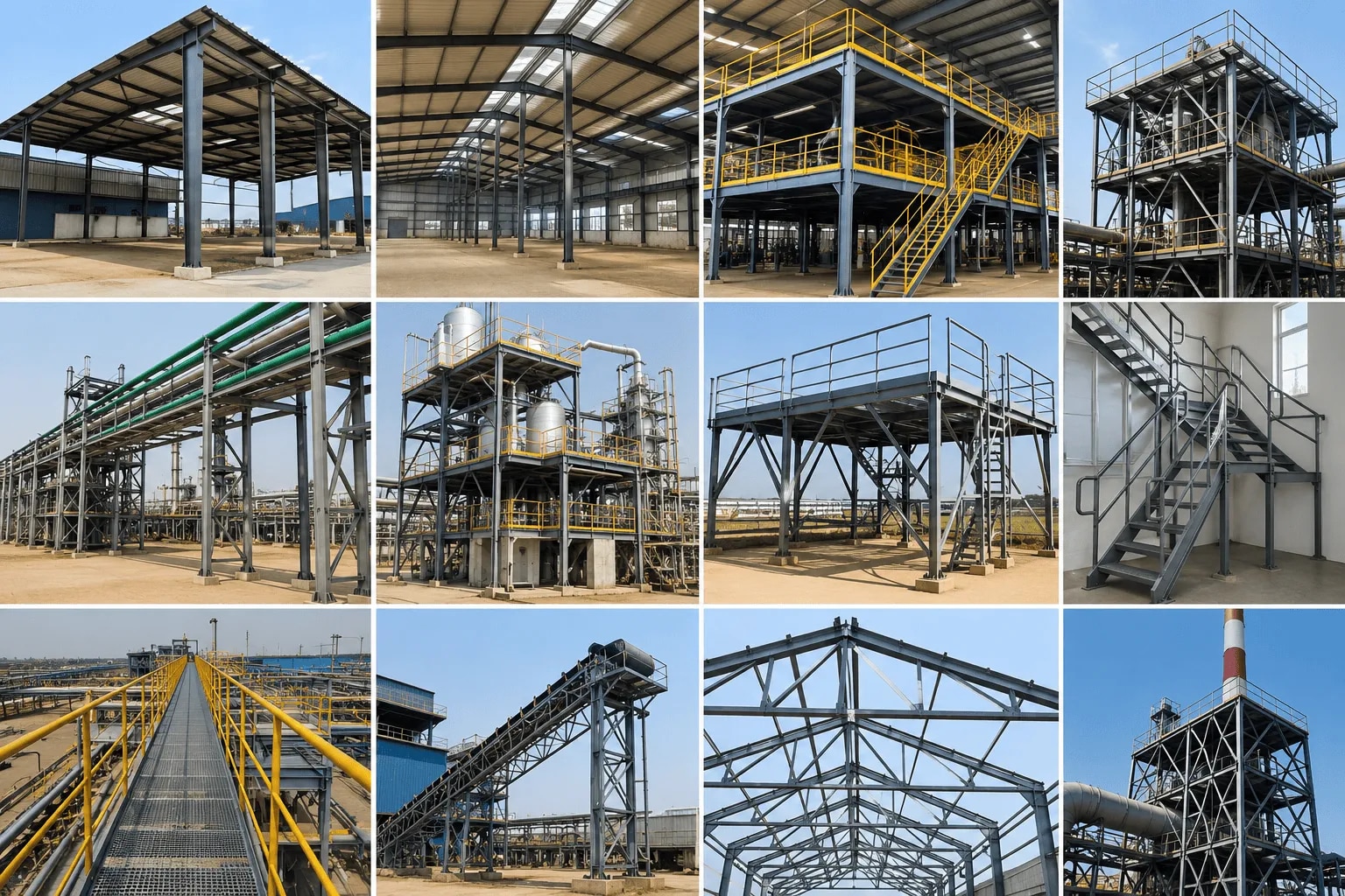All Types Industrial MS Structure Work image 1