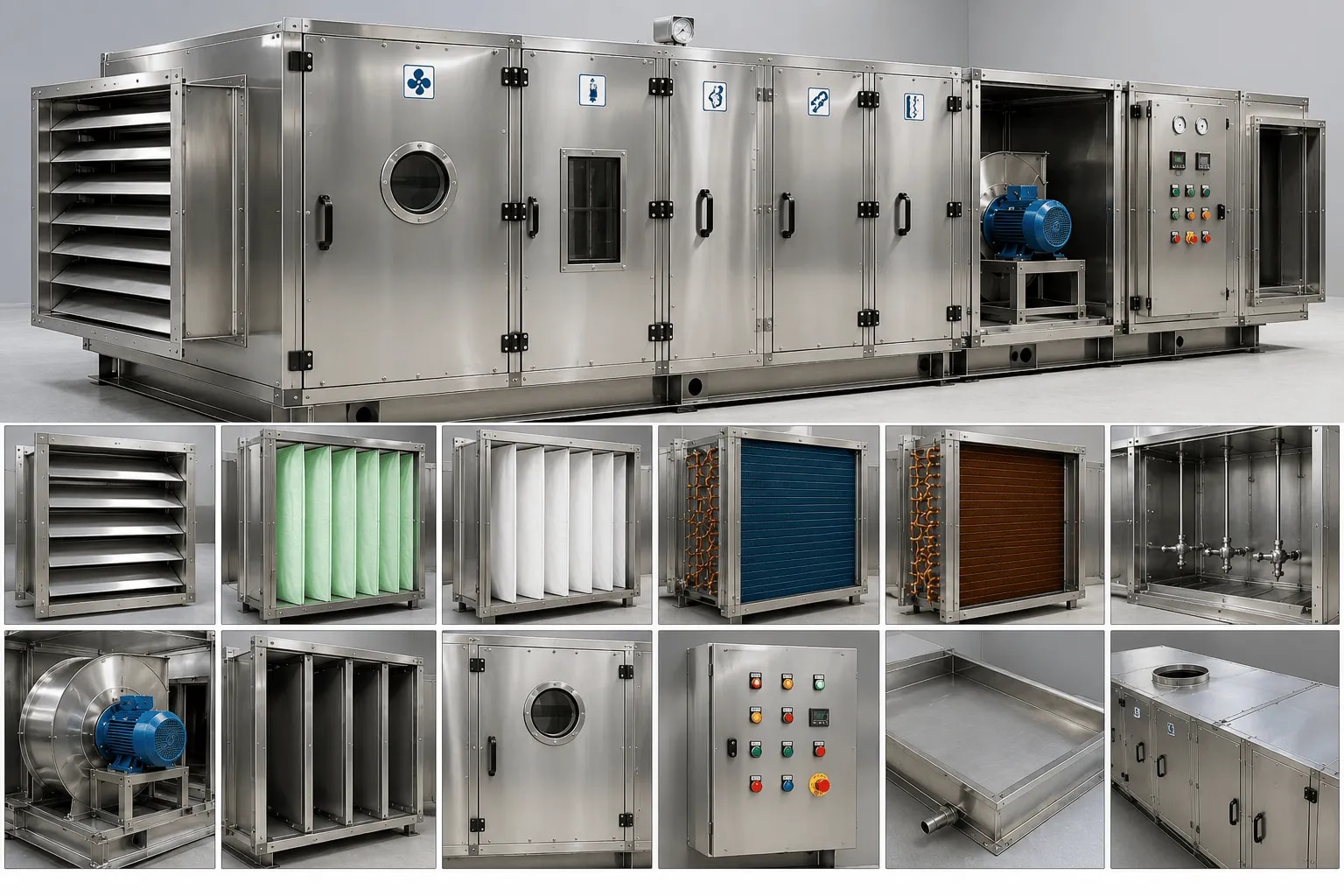 SS AHU Unit image 1