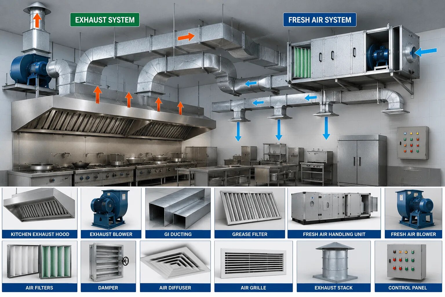 GI Kitchen Exhaust System image 1
