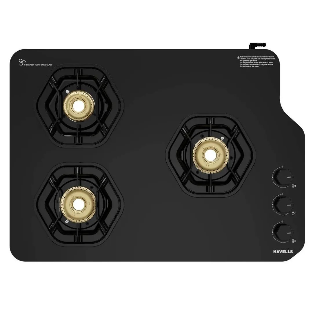 Hexa Cooktop 3 Burner Auto Ignition image 1