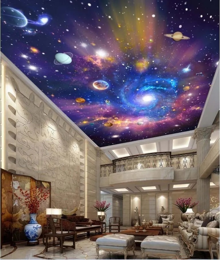Printed Stretch Ceiling Customize image 1