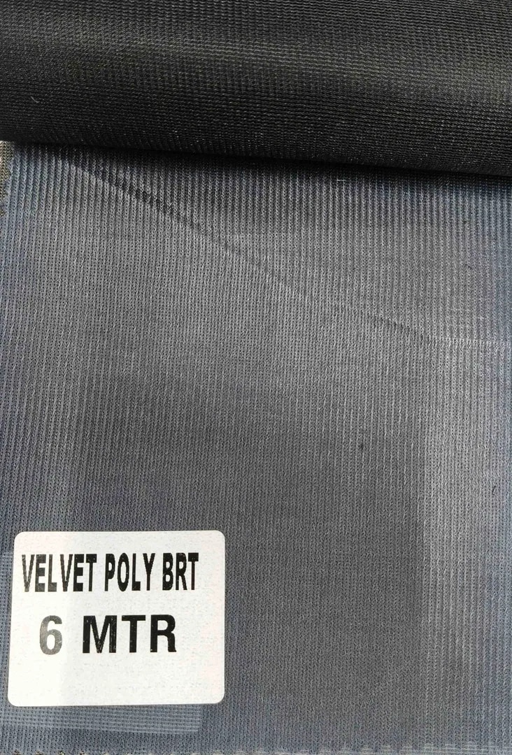 Warp Knitting Poly Velvet Fabric image 1