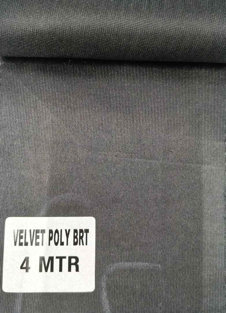 Warp Knitting Poly Velvet Fabric image 1