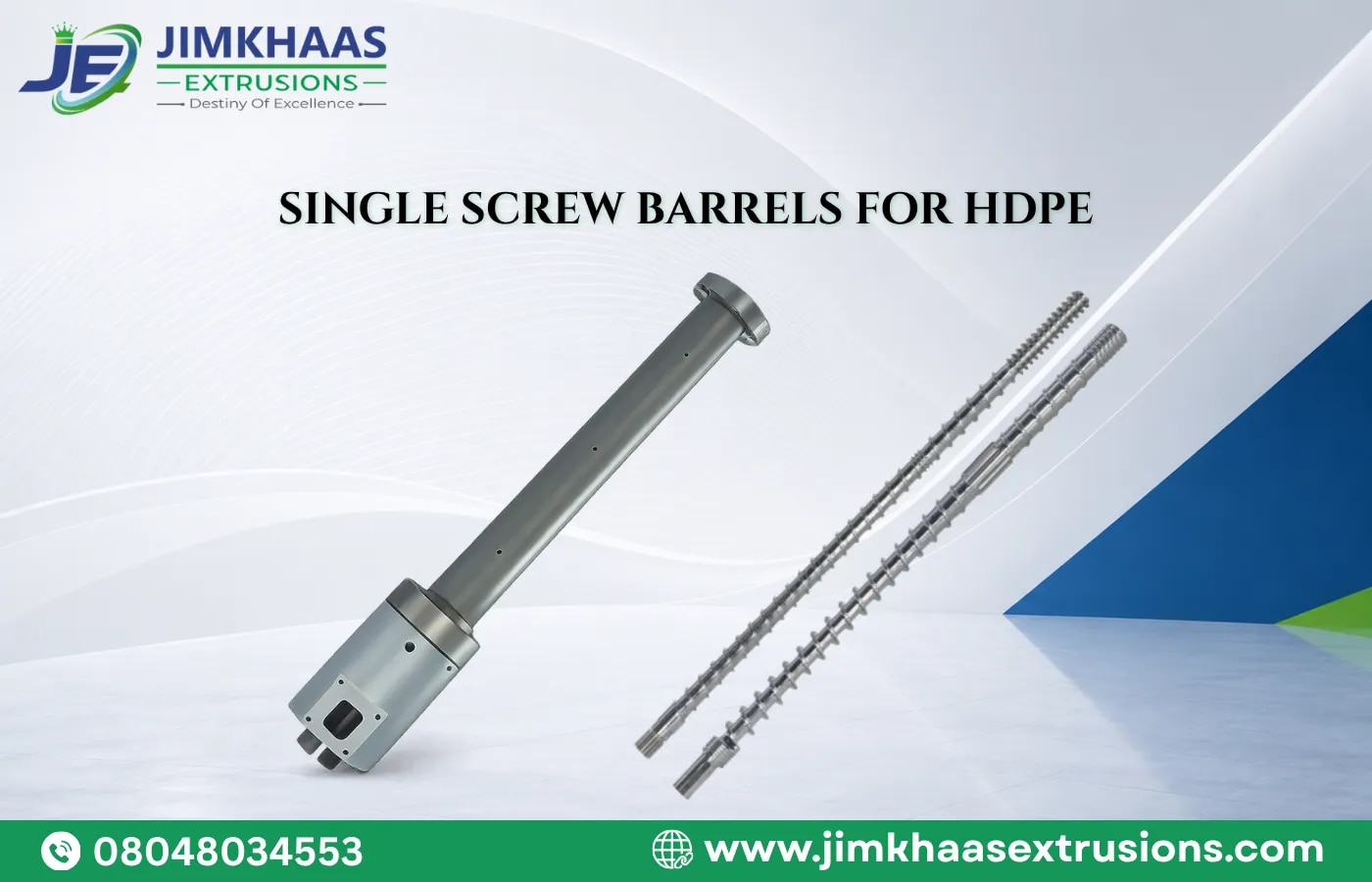 SINGLE SCREW BARRELS FOR HDPE image 1