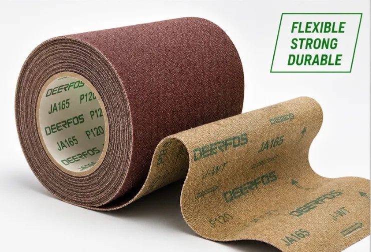 Deerfos Abrasive JA165 Flexible Roll image 1