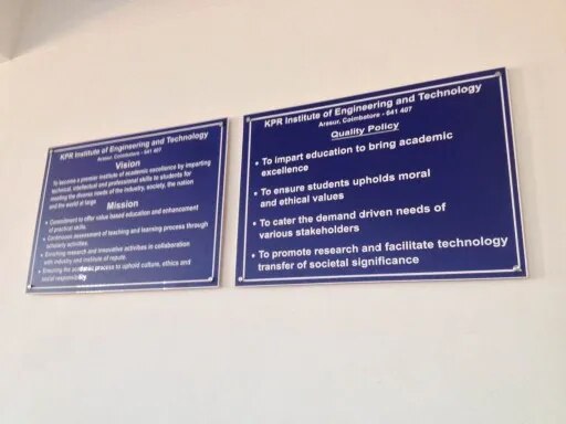 College Signboards image 1