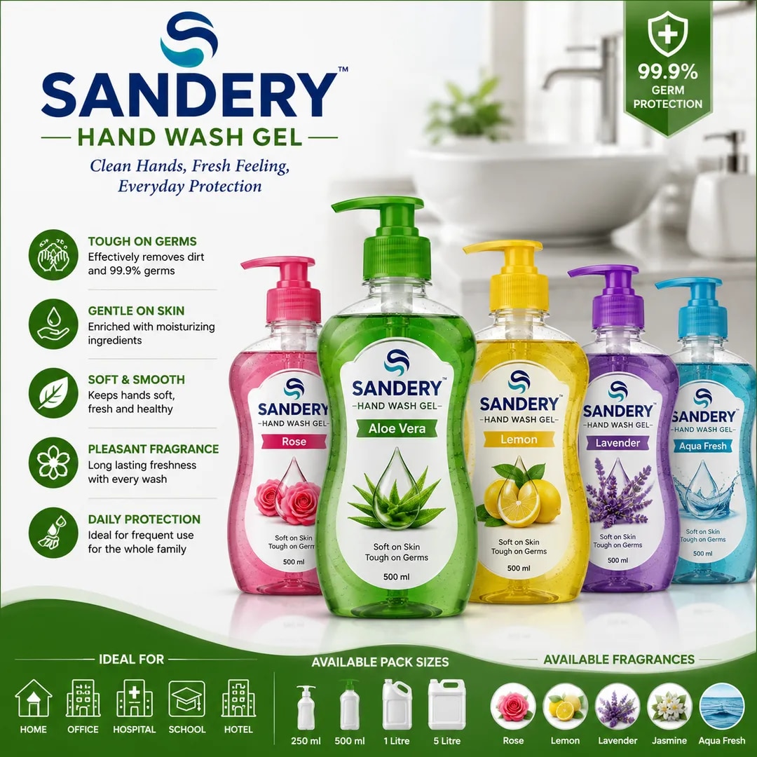 sandery hand wash gel image 1