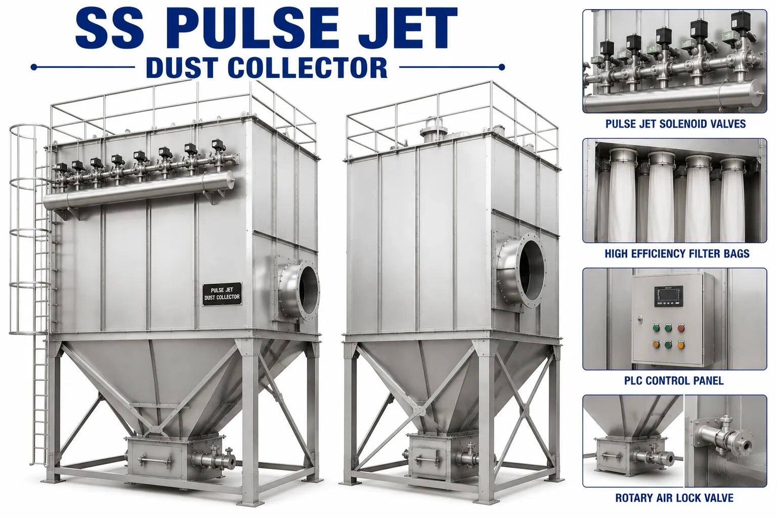 SS Pulse Jet Dust Collector image 1