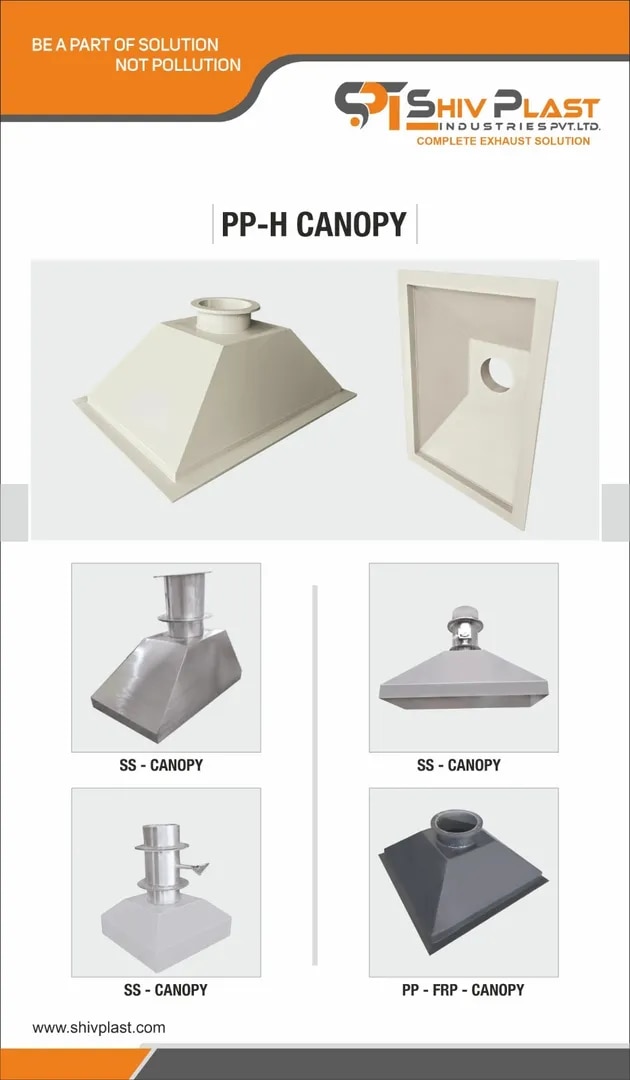 PP FRP CANOPY HOOD image 1