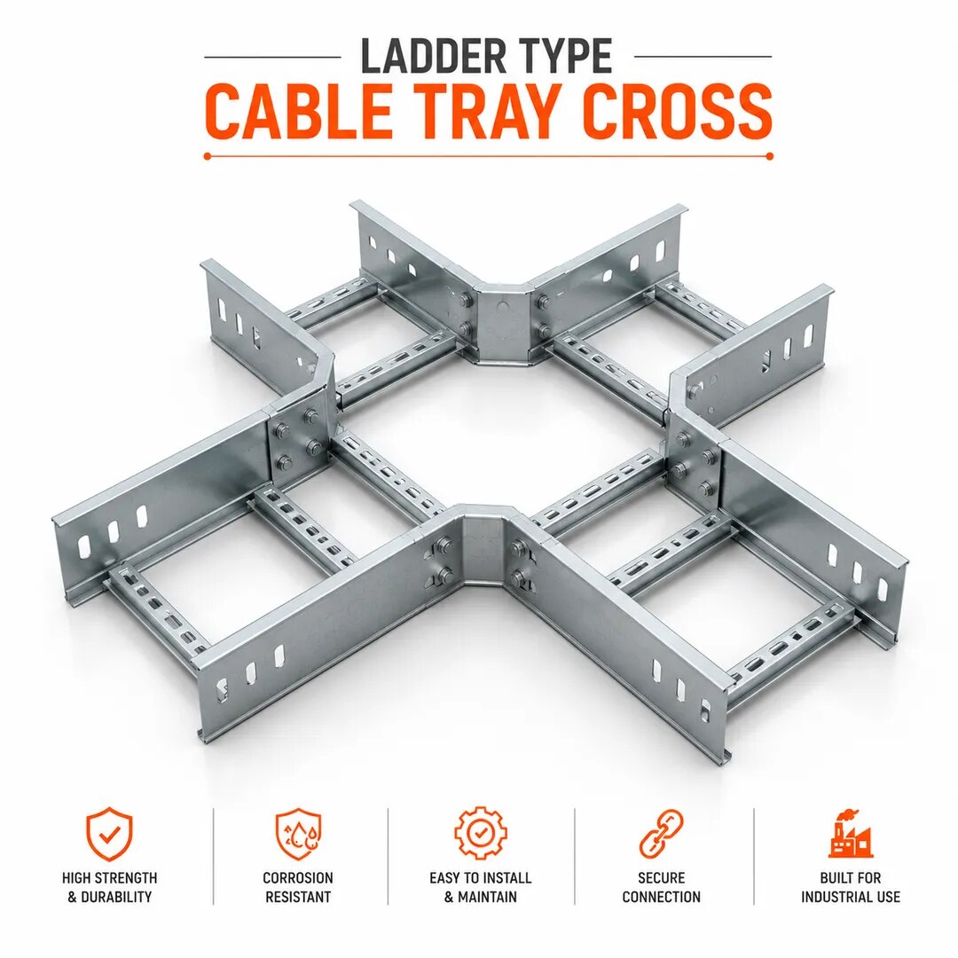 Ladder Type Cable Tray Cross image 1