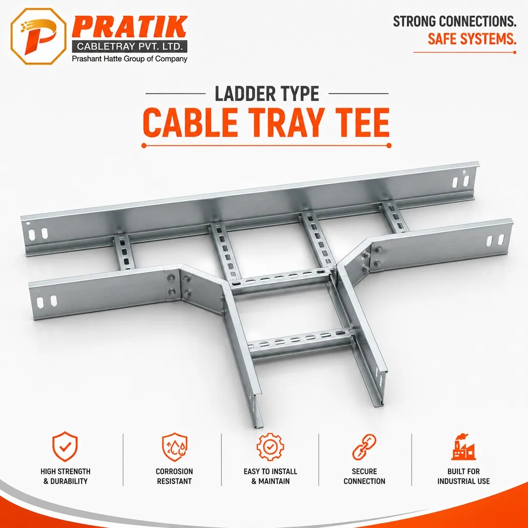 Ladder Type Cable Tray Tee image 1