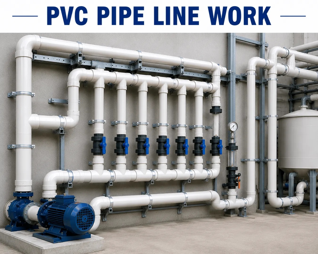 PVC Pipe Line Work image 1