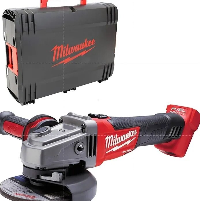Milwaukee M18 FSAGF125XPDB-0X M18 FUEL 125 MM FLATHEAD BRAKING ANGLE GRINDER WITH PADDLE SWITCH image 1