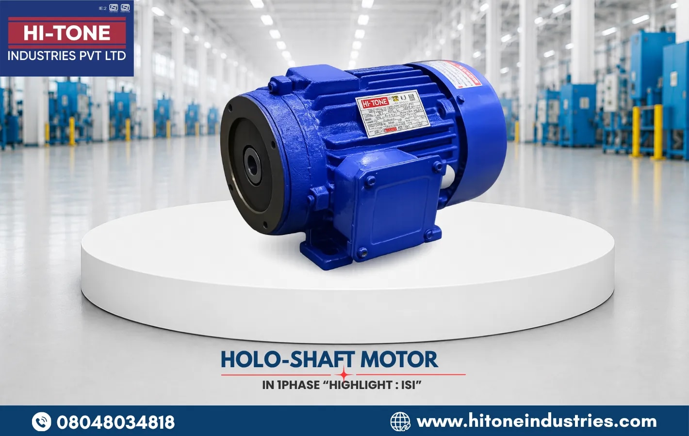1-PHASE HOLLOW-SHAFT MOTOR image 1