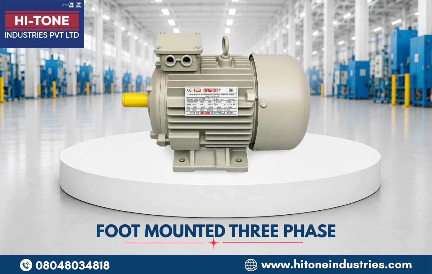 FOOT-MOUNTED THREE-PHASE image 1