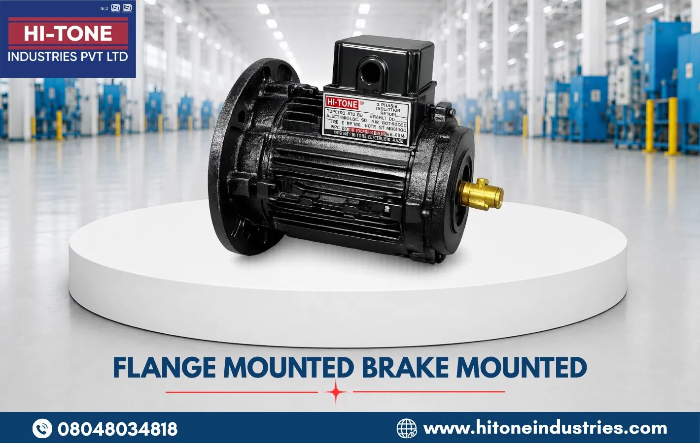 FLANGE-MOUNTED BRAKE MOUNTED image 1