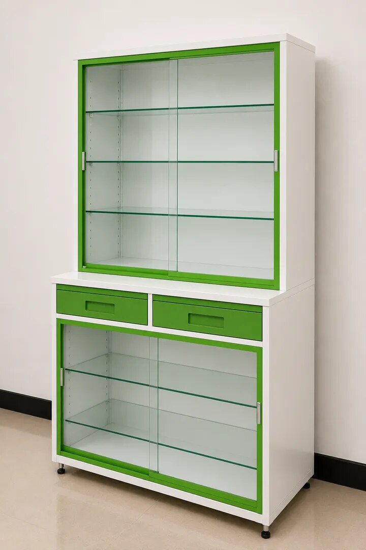 top sliding - bottom 1 line drawer with sliding image 1