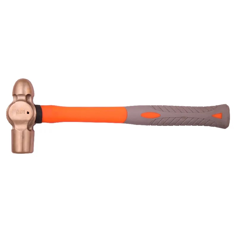 De Neer DN-16861 NON SPARKING HAMMER BALL PEIN WITH FIBREGLASS HANDLE image 1