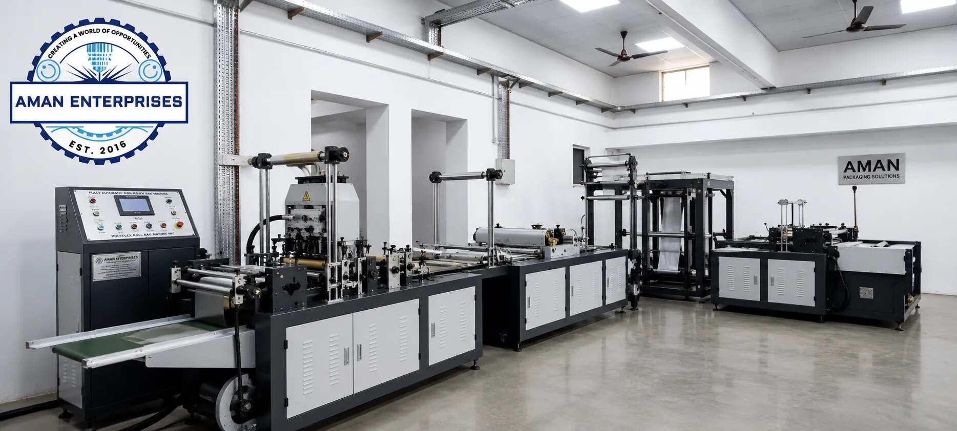 AEC-700 Fully Automatic Non Woven box Bag Making Machine image 1
