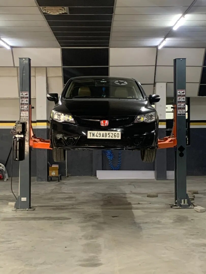 Hydraulic Car Washing Lift Ooty image 1