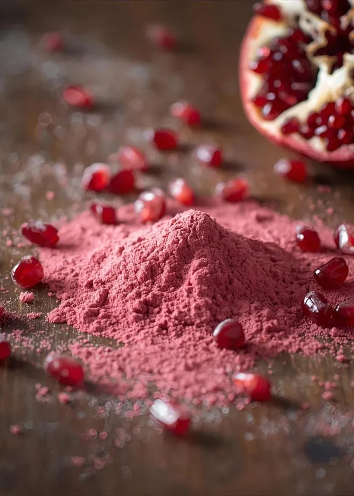 Premium Pomegranate Powder Exporter from India | Bulk Supply for Global Food Industries image 1