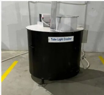 TUBE LIGHT & CFL RECYCLING MACHINE image 1