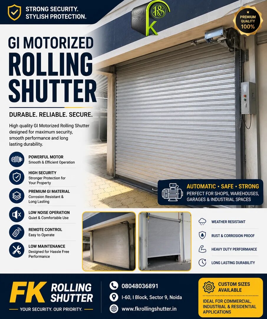 GI Motorized Rolling Shutter image 1
