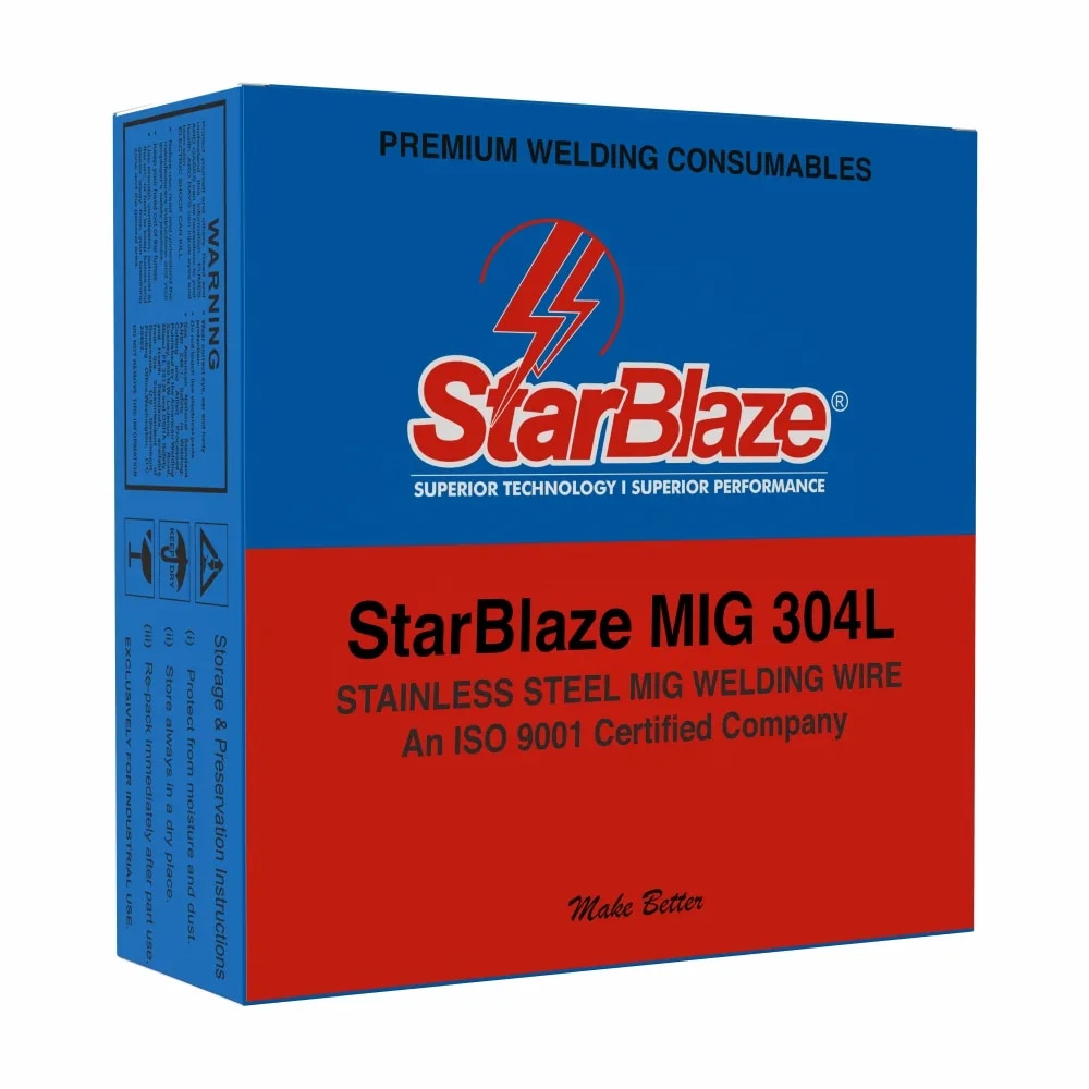 StarBlaze MIG stainless steel welding wire image 1