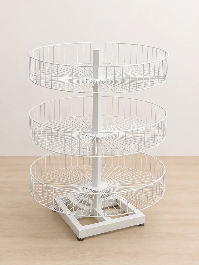 3-Tier Round Display Basket image 1