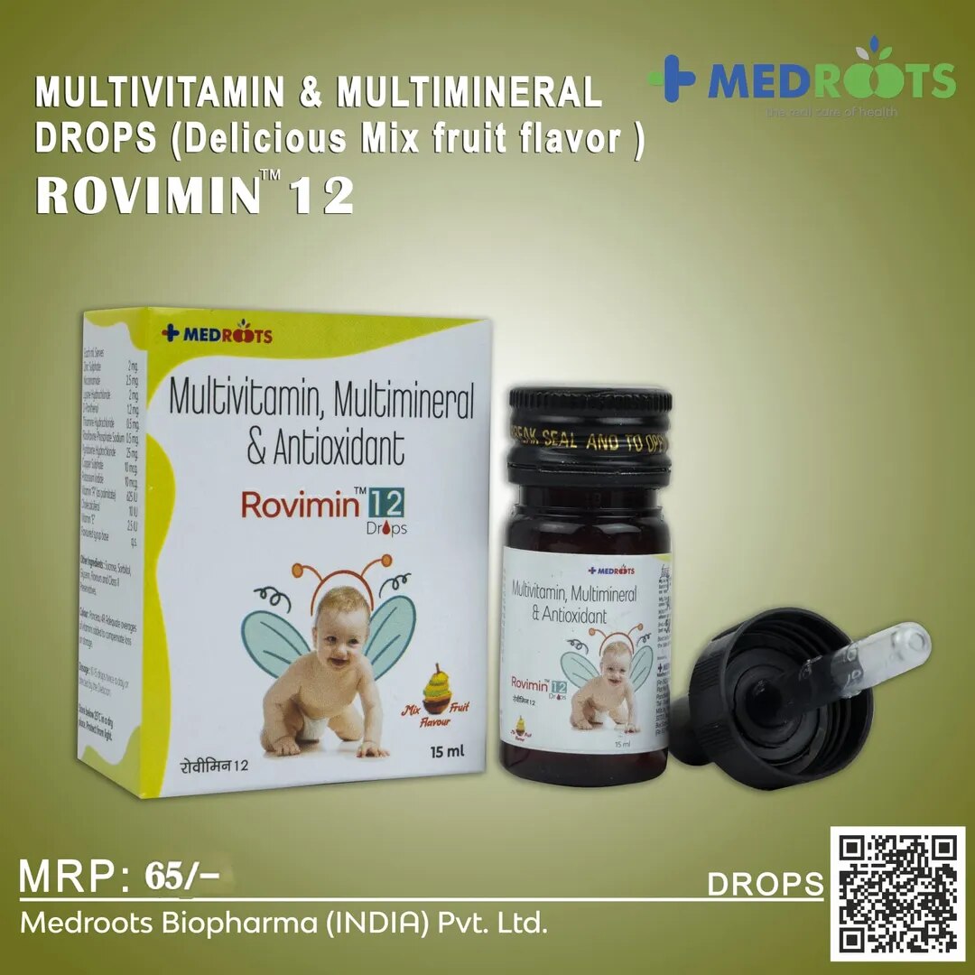 ROVIMIN 12 DROPS image 1