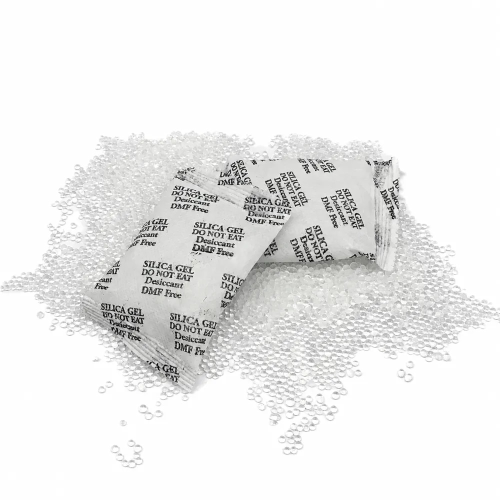 Silicagel White Beads 20 Gm & 25 Gm Pouch image 1