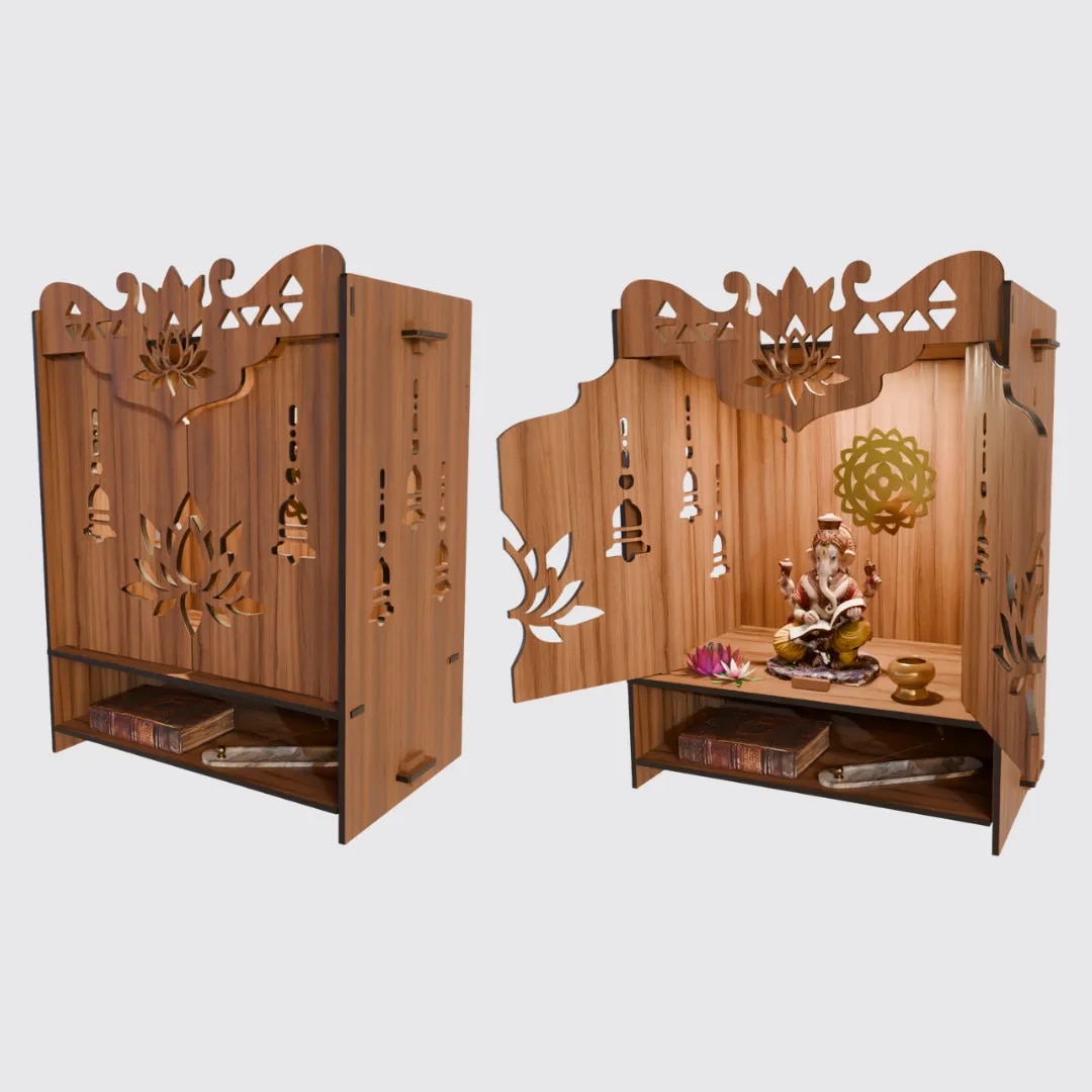 Yamuna Mandir -Walnut image 1
