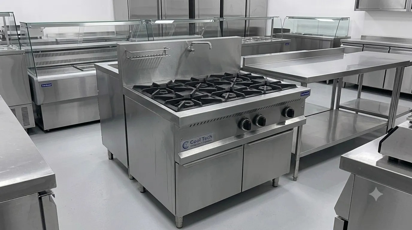 Three Burner Cooking Range image 1