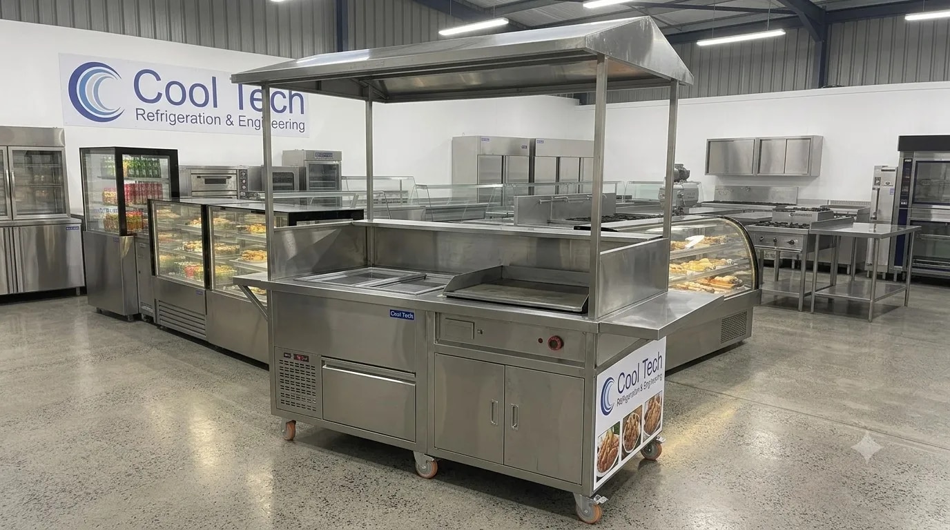 Stainless Steel Food Cart image 1