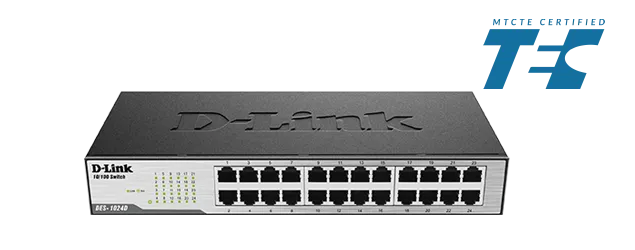 D-Link Network Switch (DES-1024D) 24 Port 10/100 Switch image 1