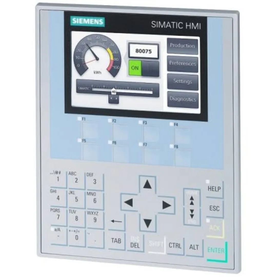 Siemens 6AV2124-1DC01-0AX0 is a 4-inch SIMATIC HMI KP400 Comfort Panel image 1