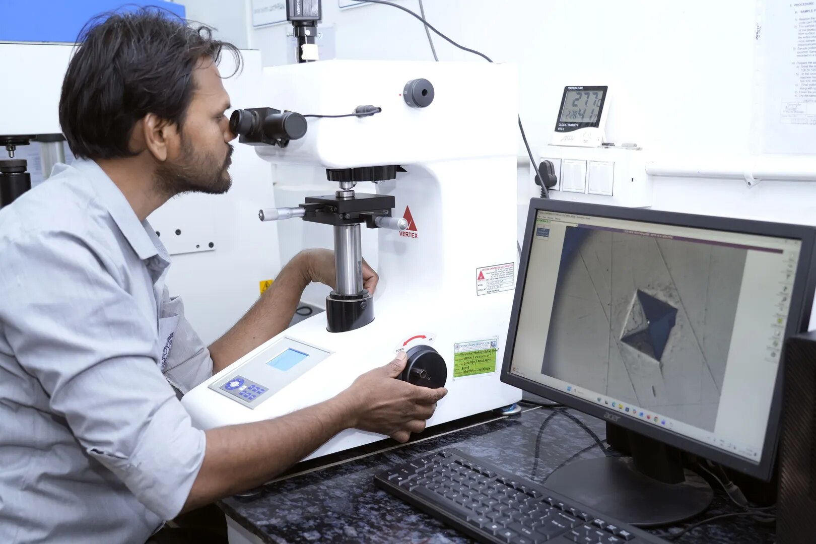 Micro vickers hardness Test image 1
