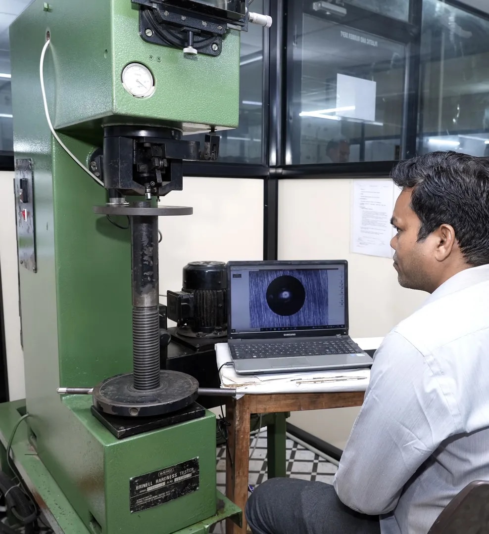 Brinell Hardness testing image 1