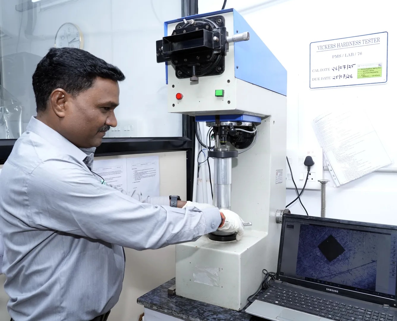Vickers Hardness testing image 1
