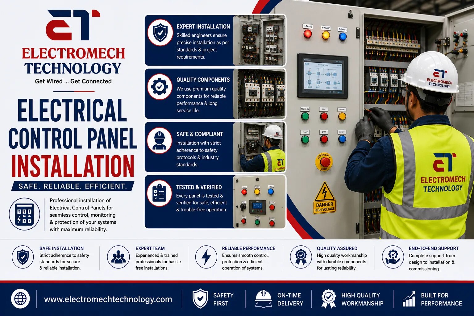 Electrical Control Panel Installation image 1