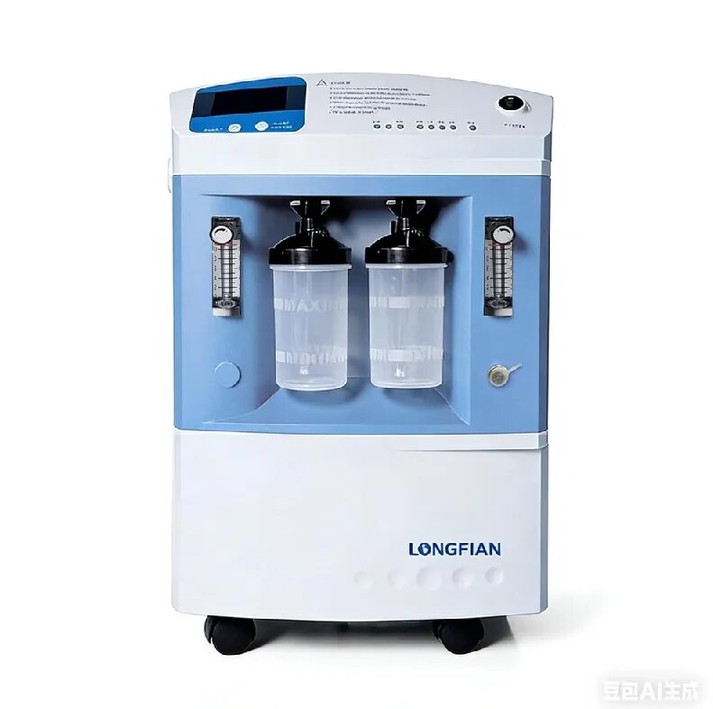 Longfian Oxygen Concentrator for Home 10 Litres | Above 93% Oxygen Concentration from 1-10 Litres image 1