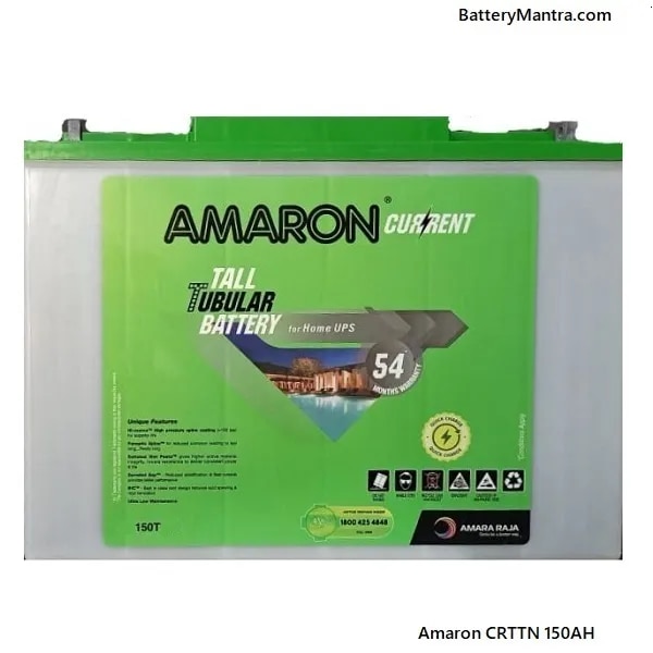 AMARON CURRENT AR200TT54 200AH TALL TUBULAR INVERTER BATTERY image 1