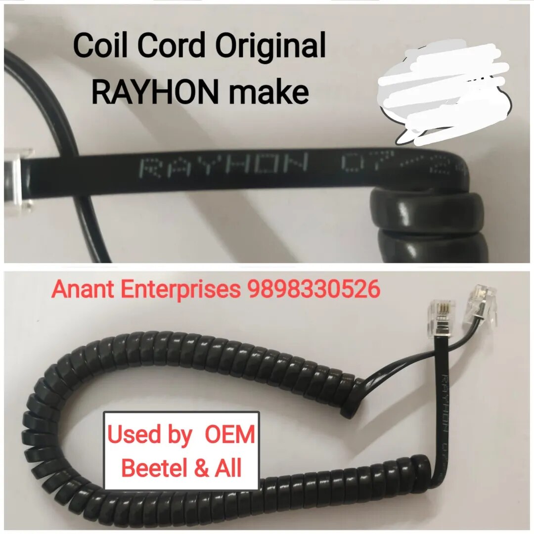 Coiled Cord for Telephone image 1