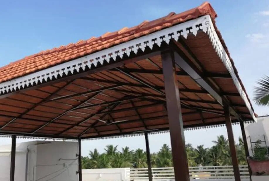 Mongolian Tiles Roofing Shed image 1