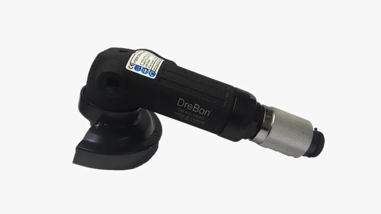 Drebon DB-AG-1004G 4" Industrial Roll Type Air Angle Grinder image 1
