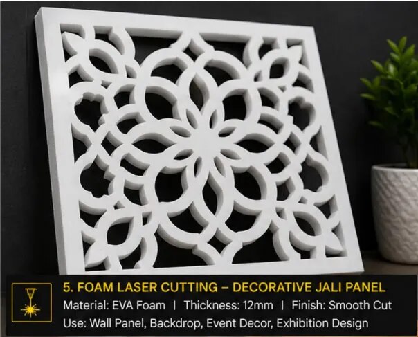 Decorative Jali Panel Laser Cutting Services image 1