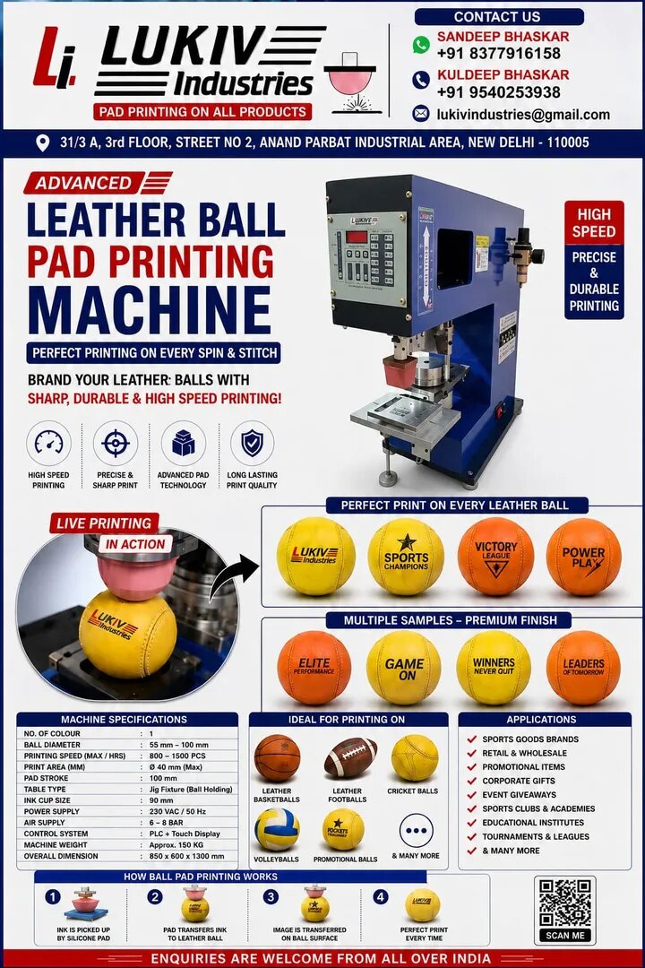 BALL PAD PRINTING MACHINE image 1