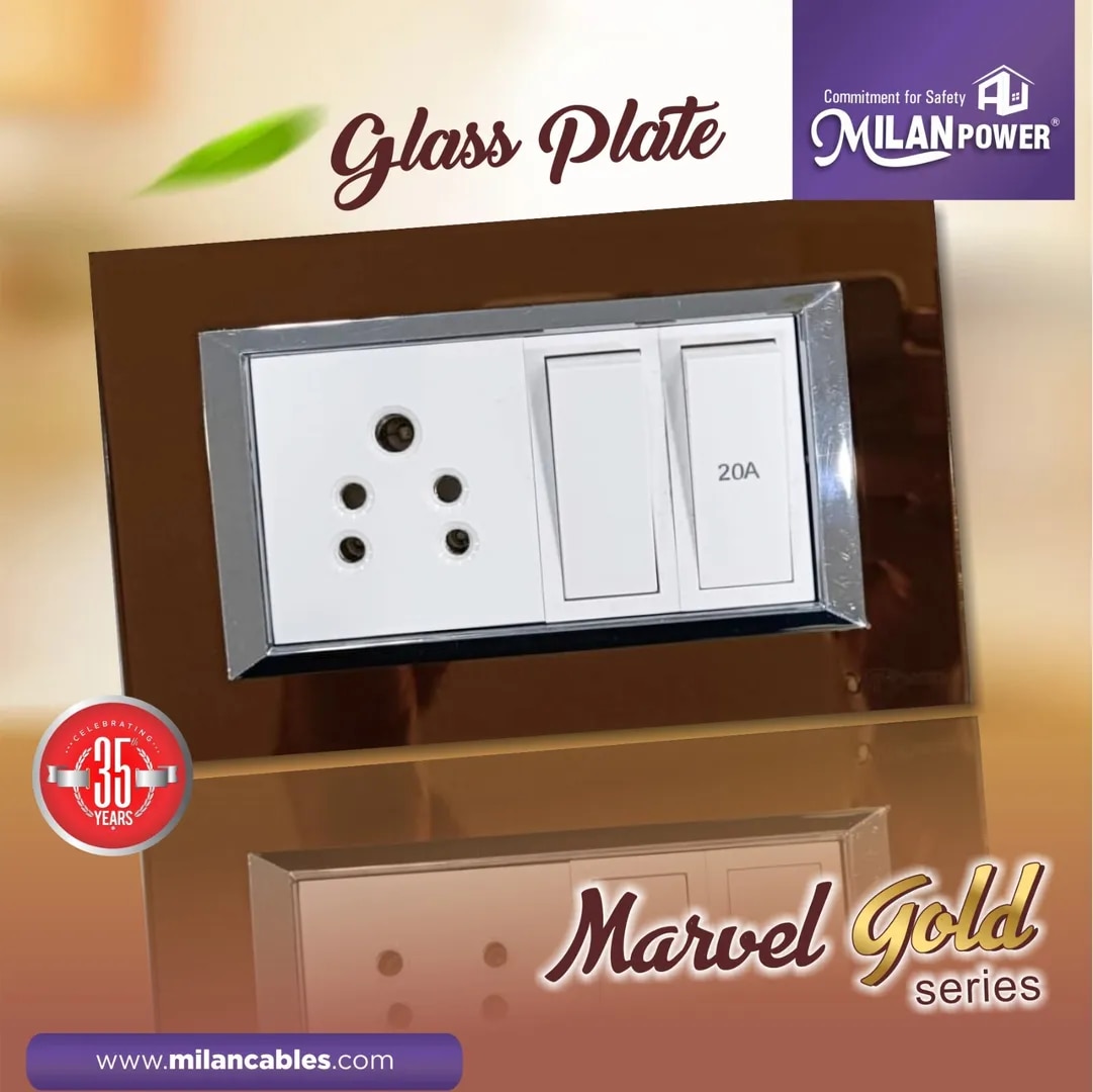 MILAN POWER MODULAR PLATE MARVEL GOLD image 1