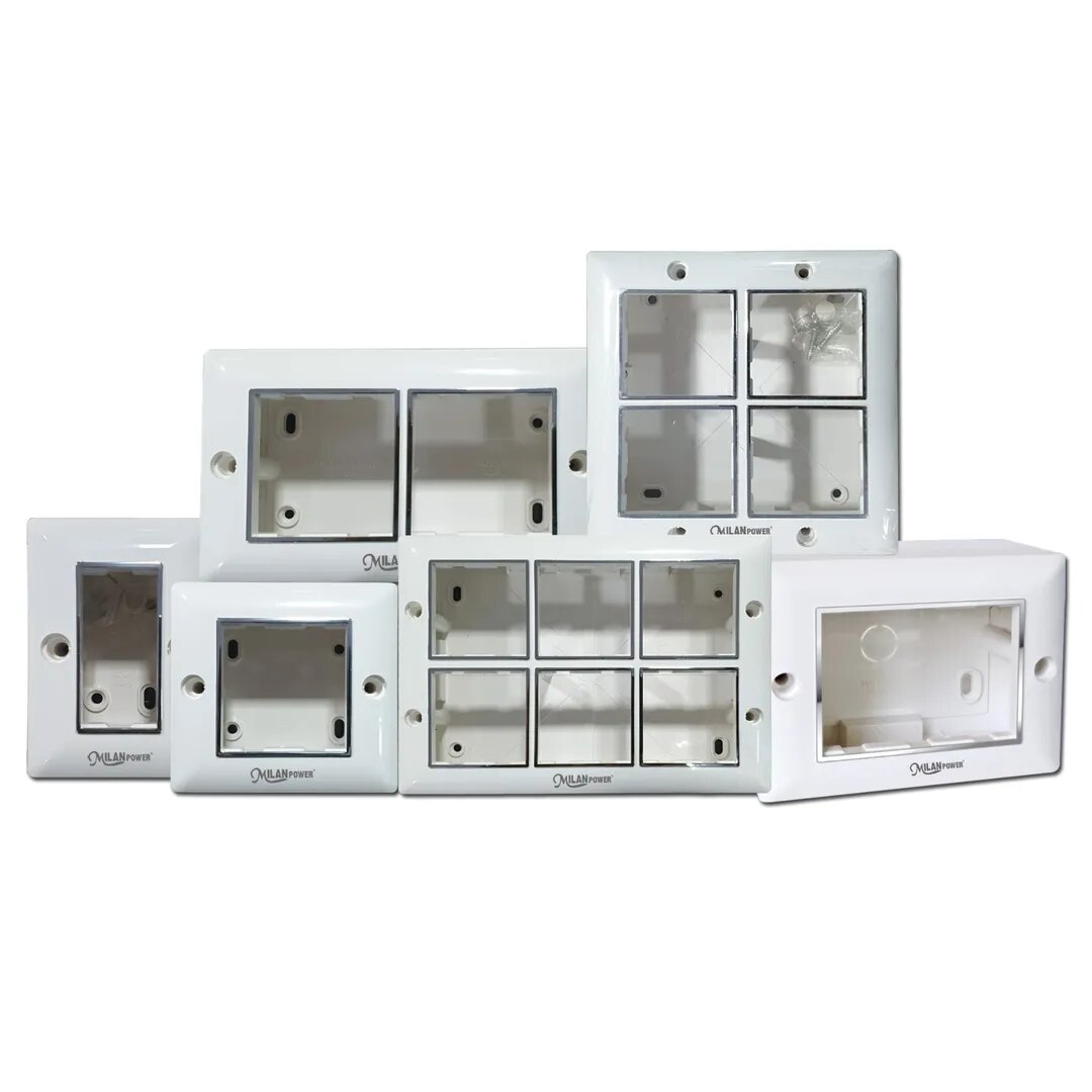 MILAN POWER Modular Surface Gang Box image 1