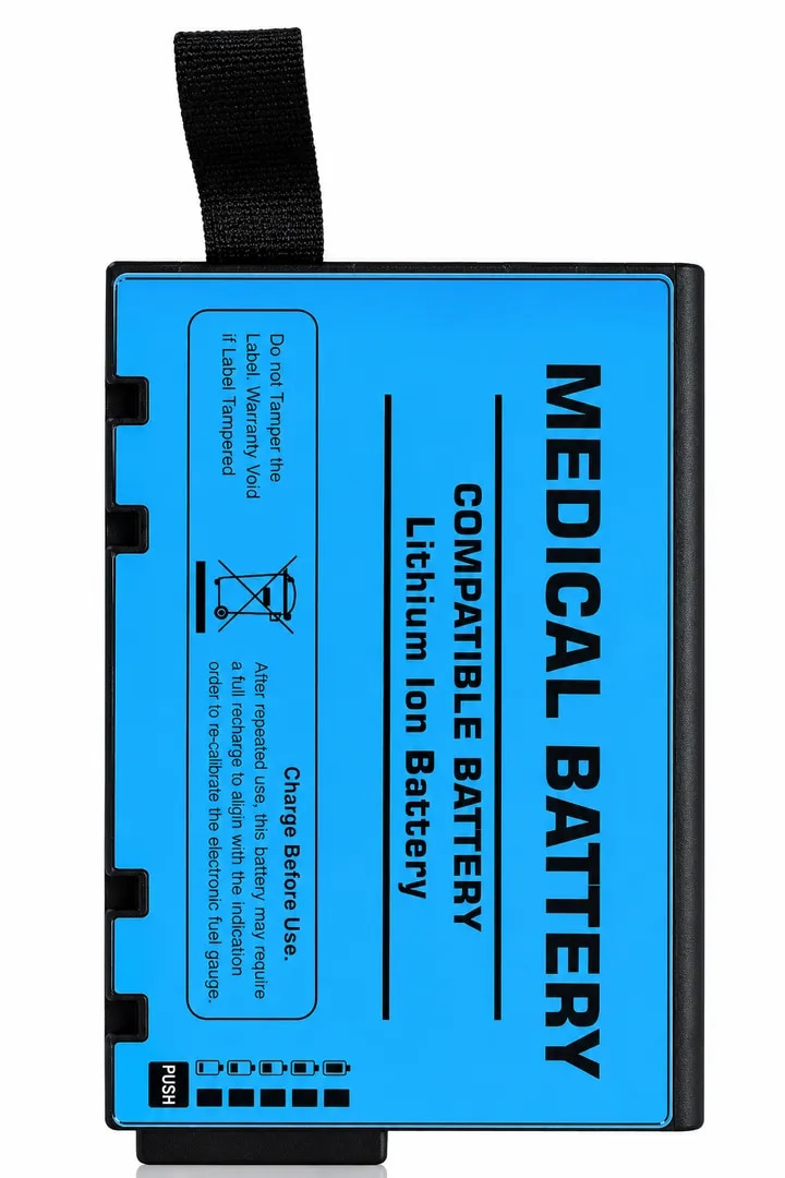 Medical Lithium-Ion Battery 6.6Ah for DR202, VM4, VM6, MP20 & MP30 image 1